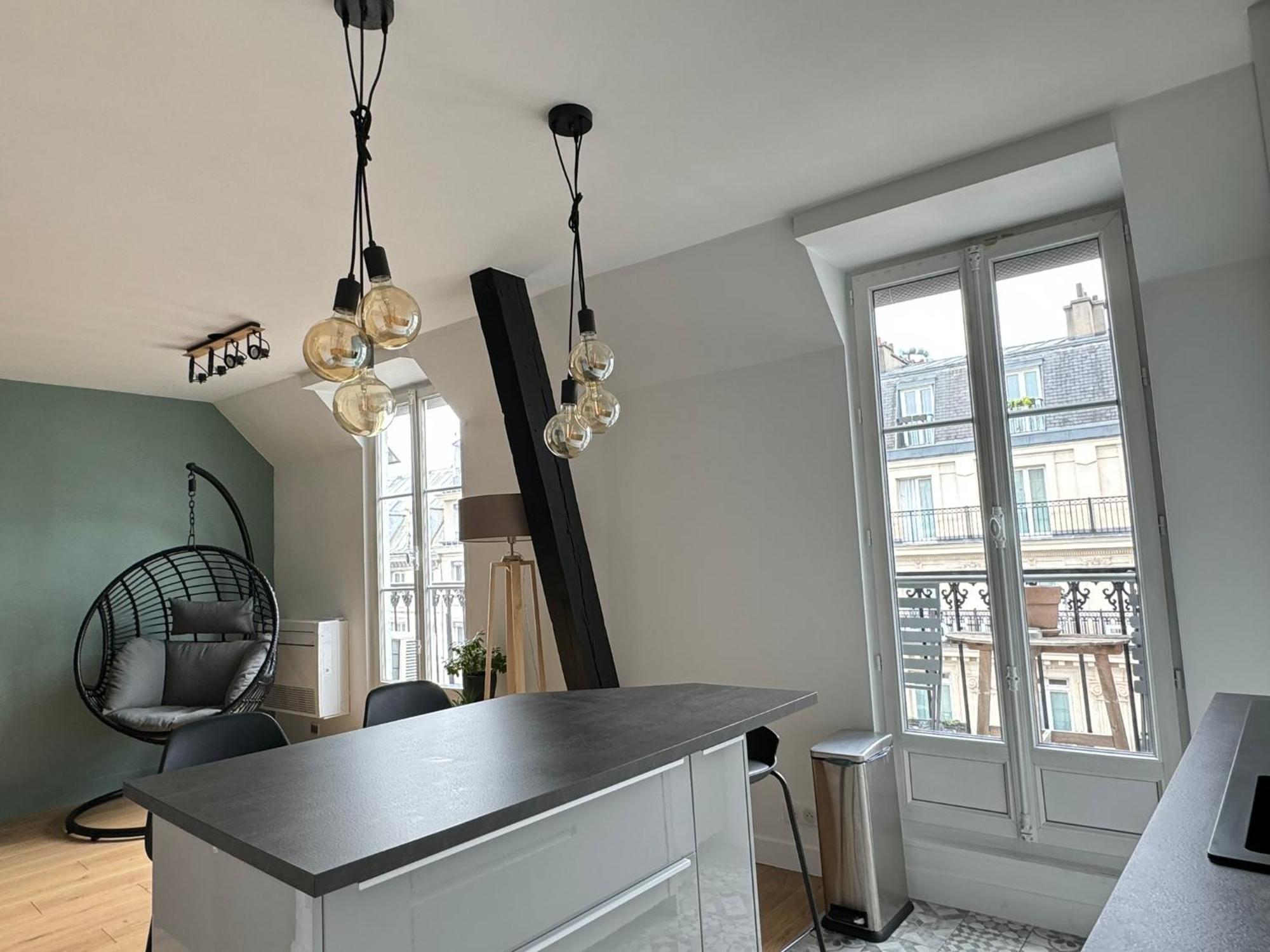 Paris Central 1 Bedroom Apartment With Ac ภายนอก รูปภาพ