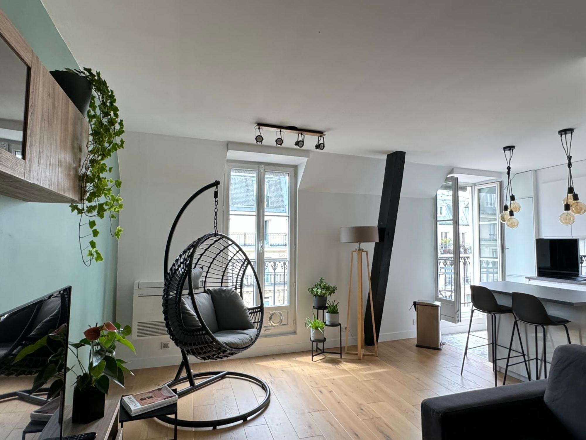 Paris Central 1 Bedroom Apartment With Ac ภายนอก รูปภาพ